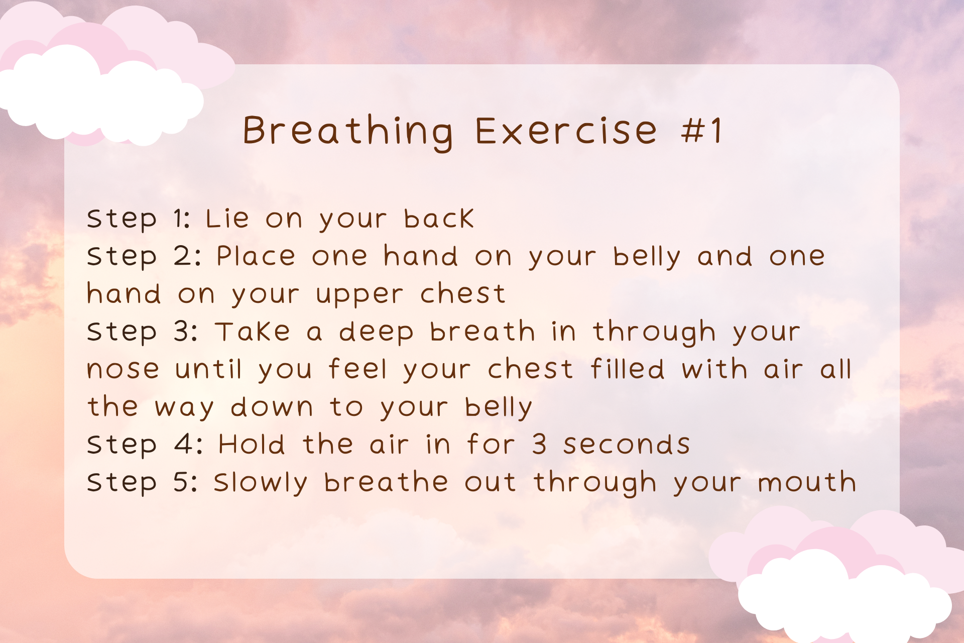 Breathing Exercise Slide