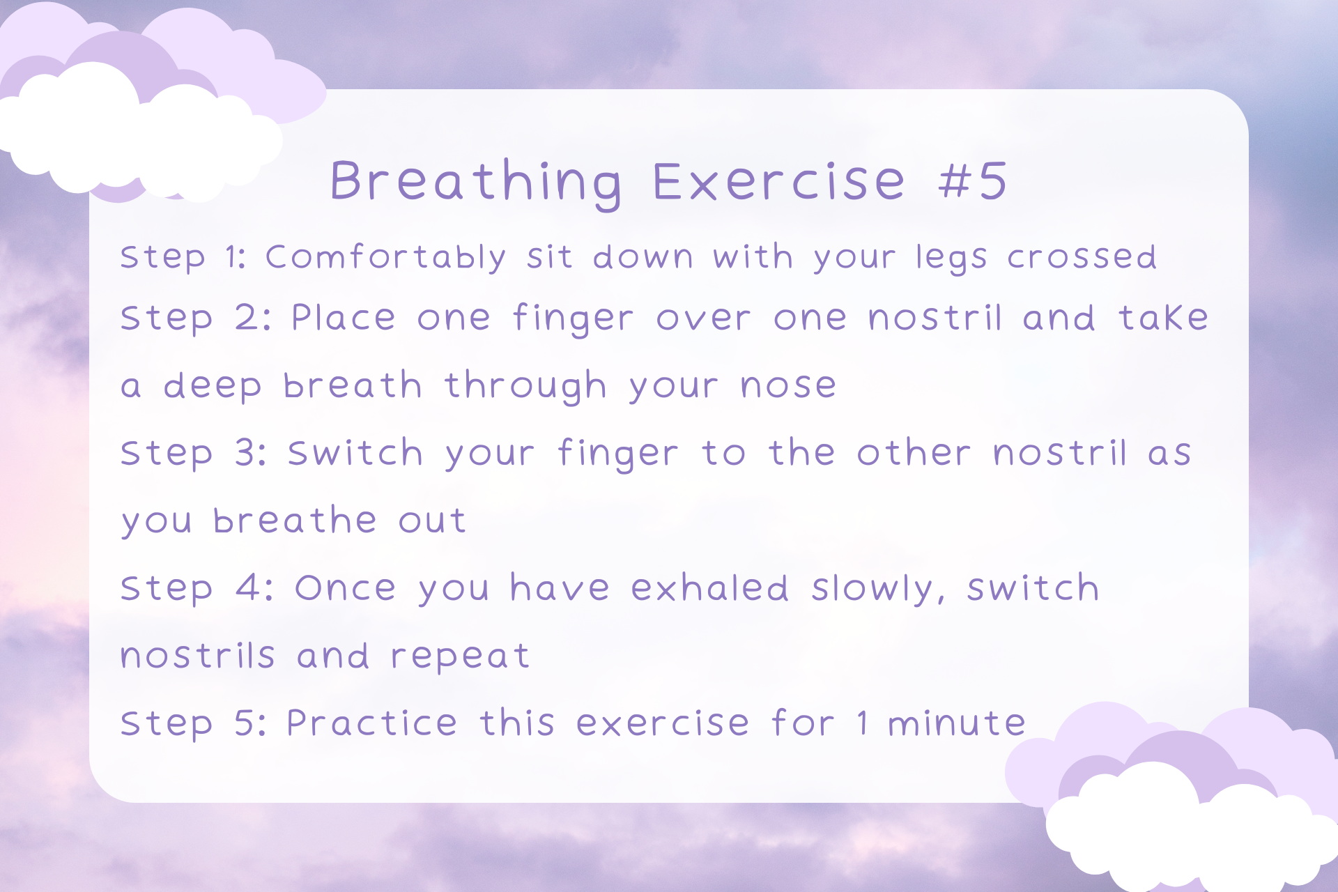 Breathing Exercise Slide